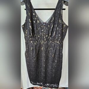 Elegant Black Lace Dress